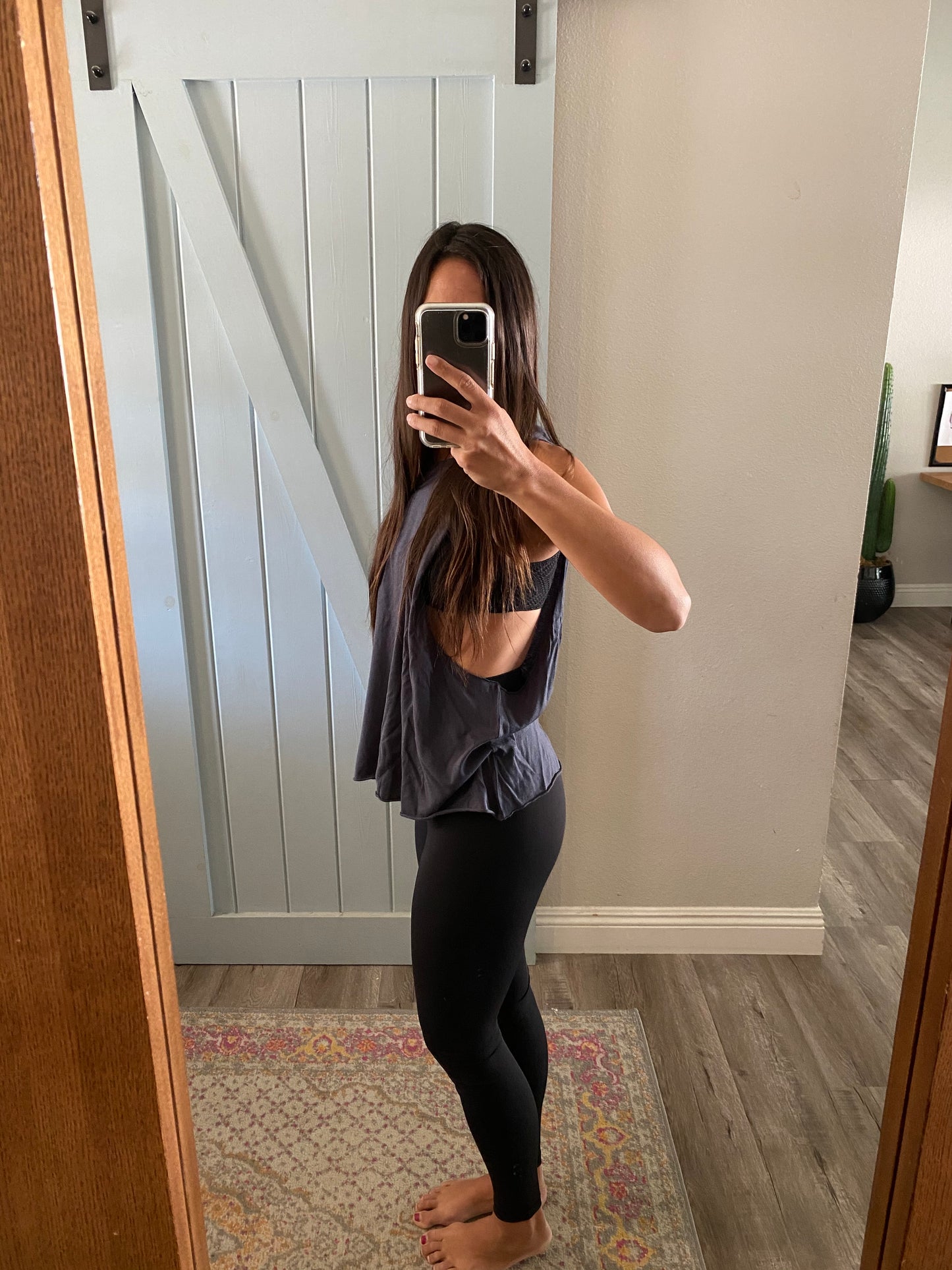 rise & shine | low arm muscle tank