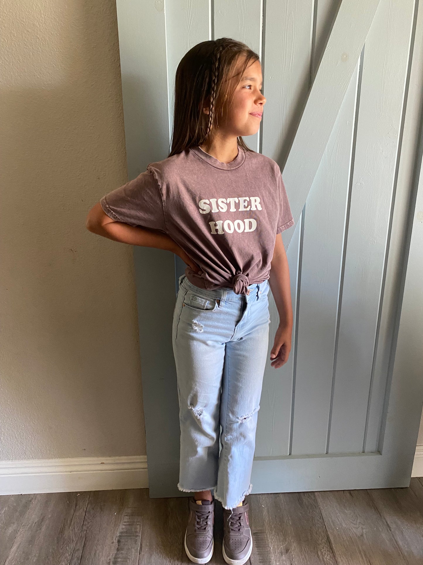 sisterhood tee | rose brown