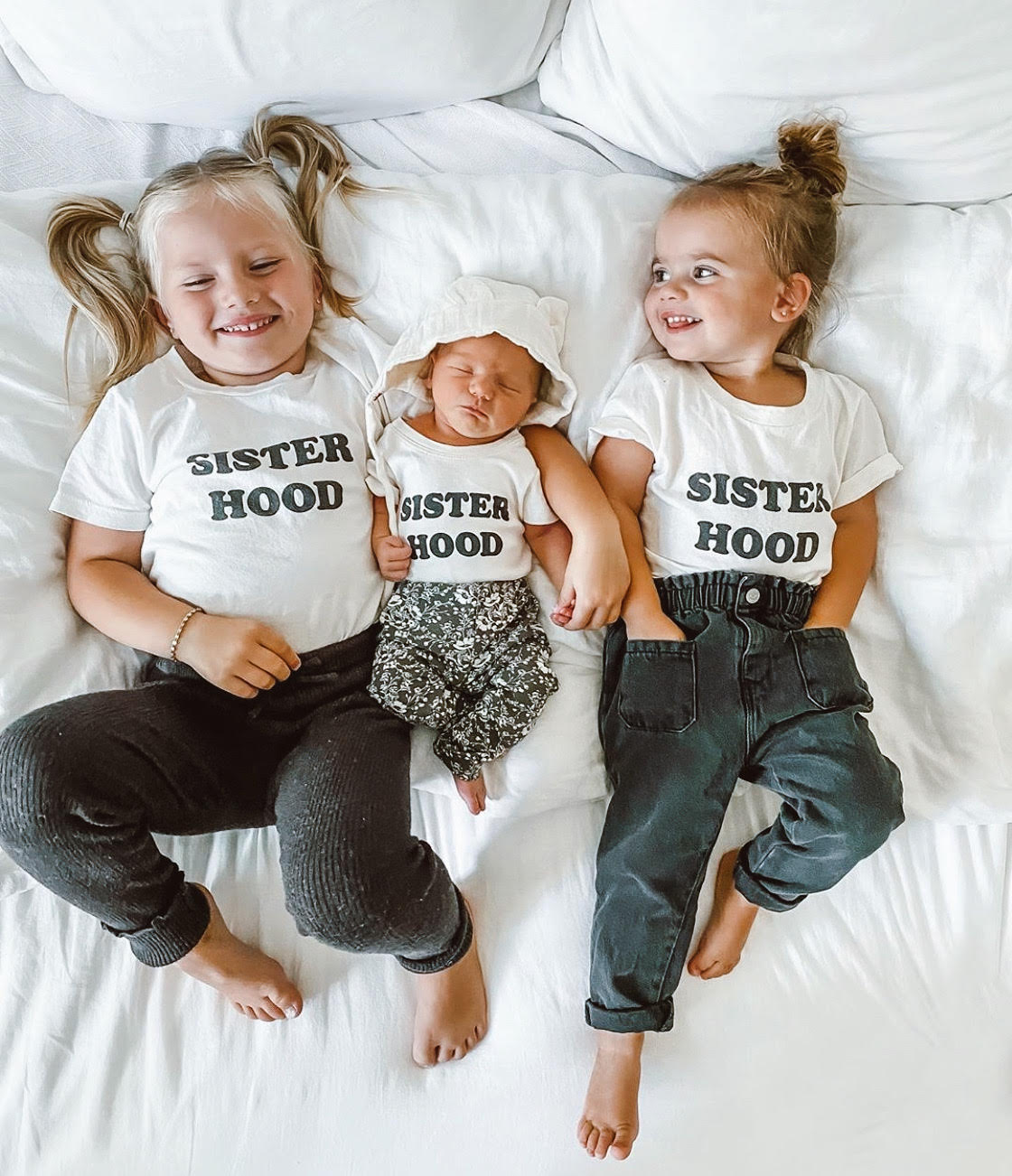 sisterhood organic onesie or tee