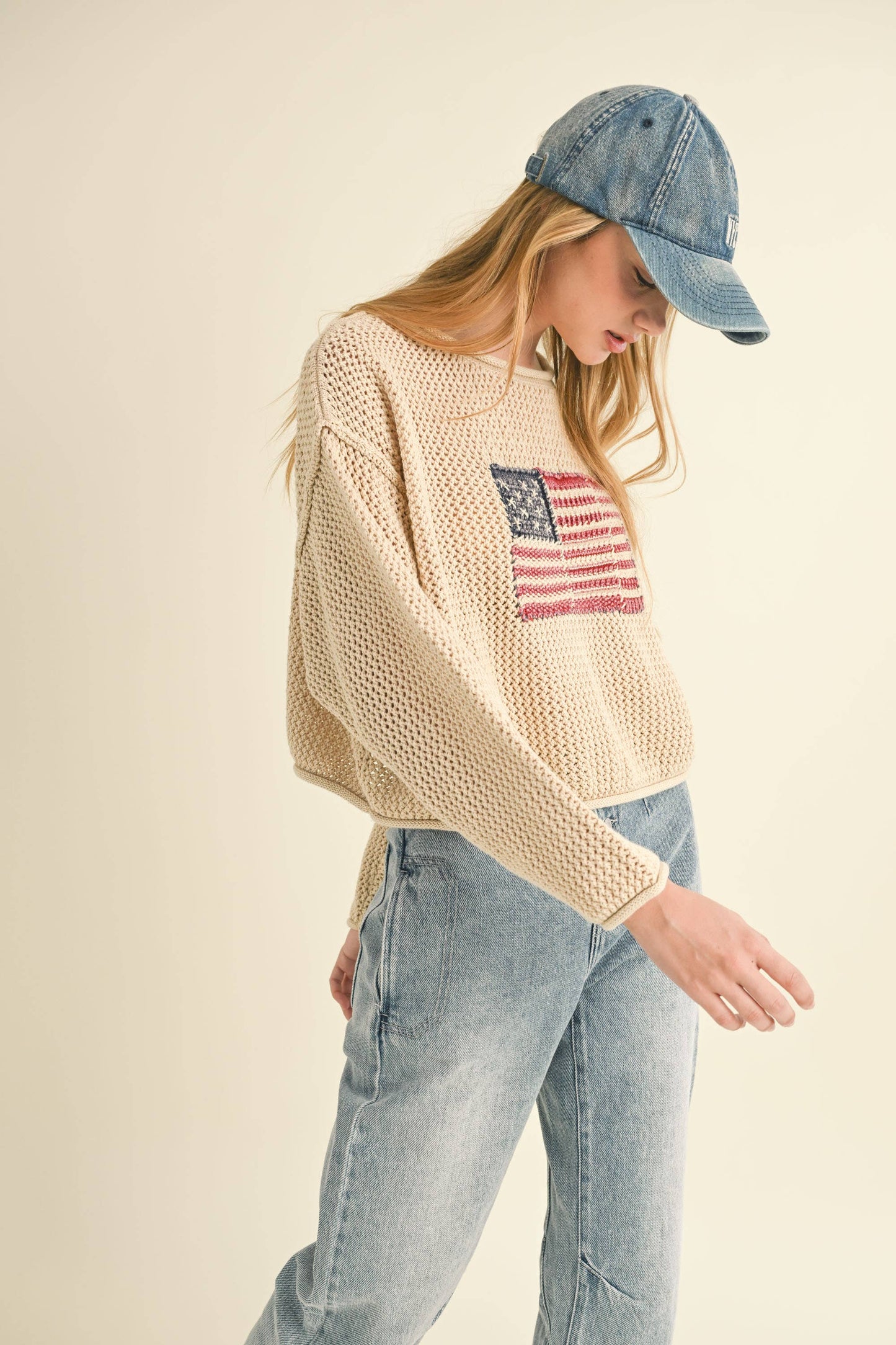 FLAG KNITTED SWEATER