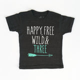 Happy, Free Wild & 3