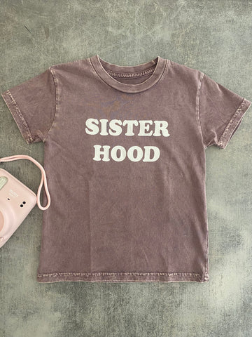 sisterhood organic onesie or tee