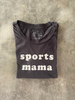 sports mama tee | vintage black